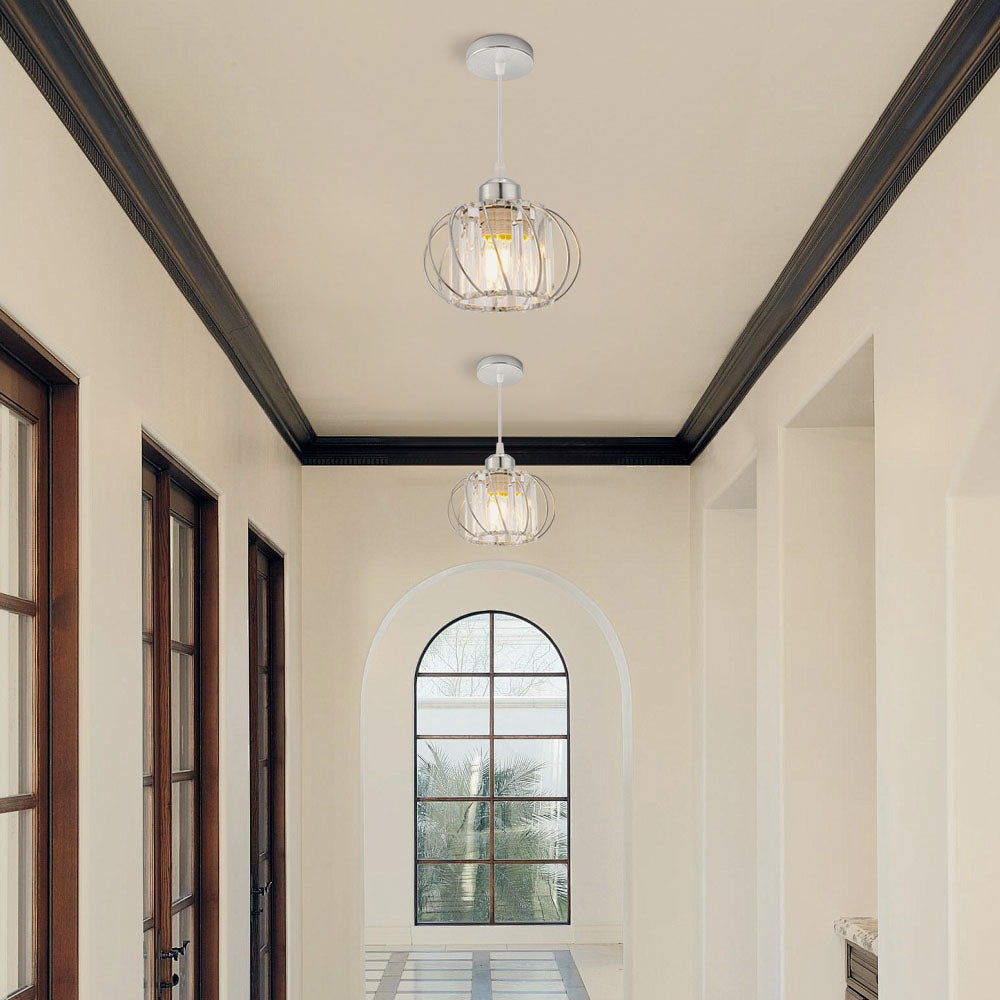 Glass Hallway Pendant Light | Stylish