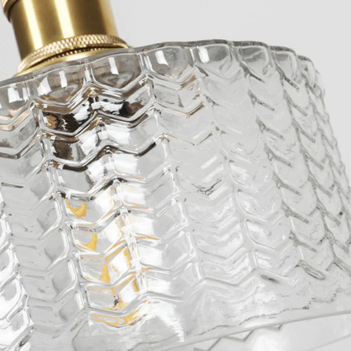 Vintage Glass Pendant Lights | Cylinder