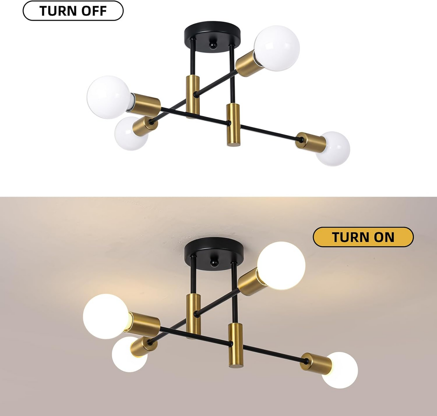 Nordic LED Ceiling Light | Contemporary