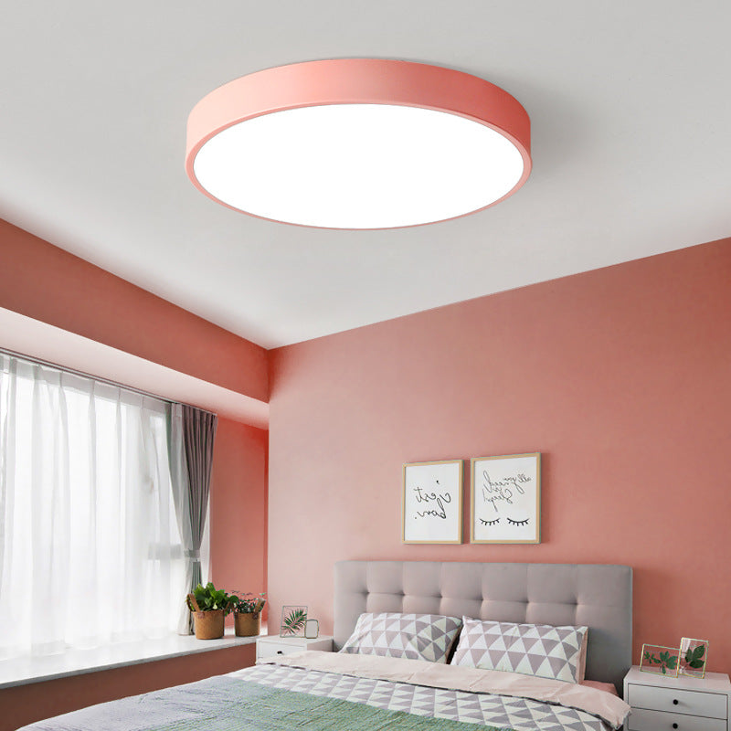 Circular Flush Ceiling Lights | Colourful