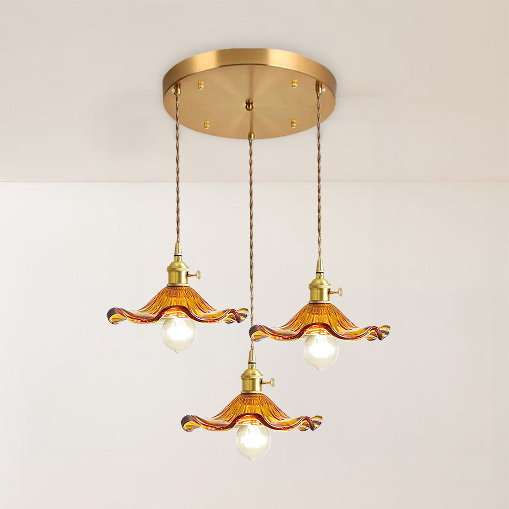 Glass Pendant Lights | Vintage