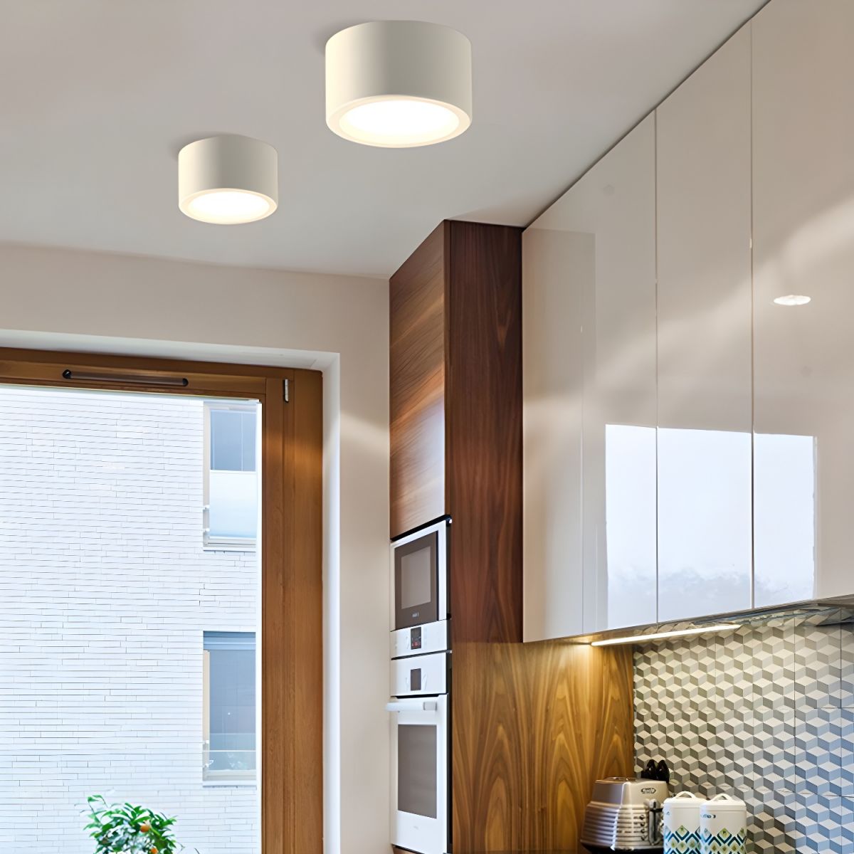 Nordic Flush Ceiling Lights | Minimalist