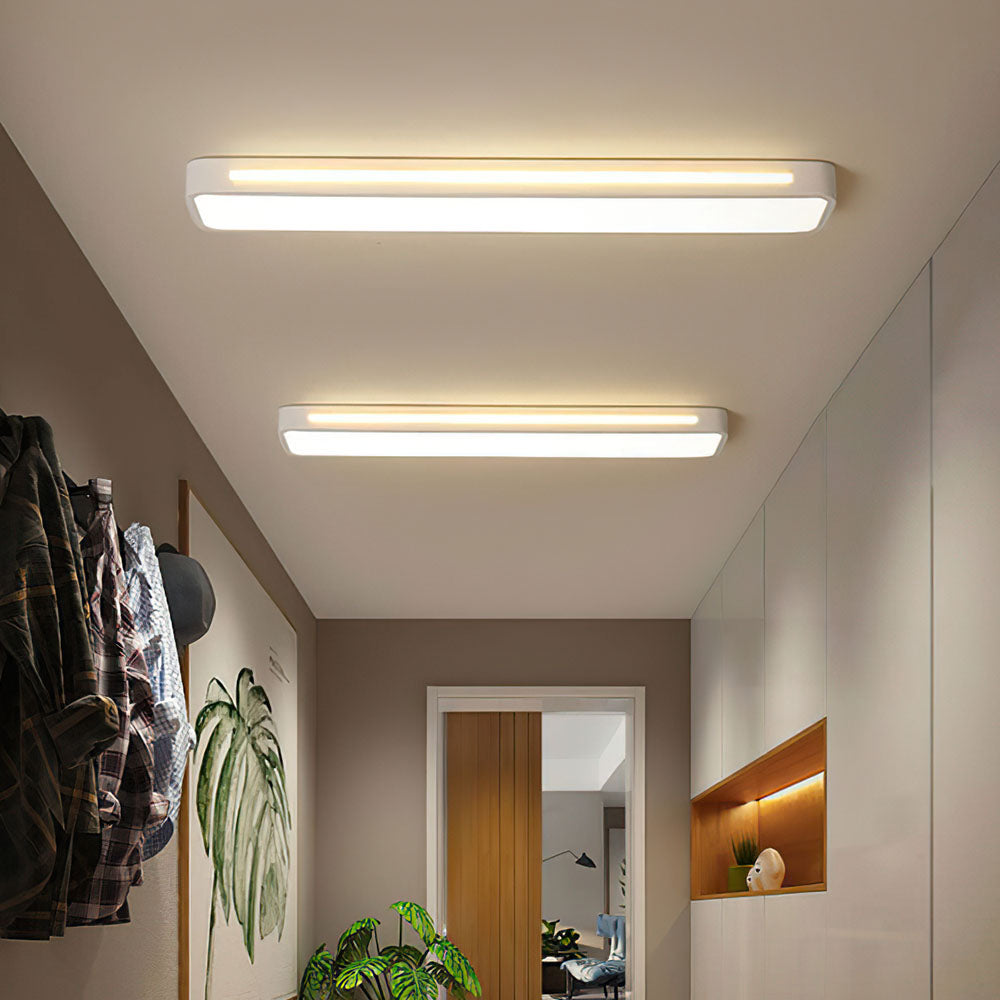 Long Flush Ceiling Lights | Modern