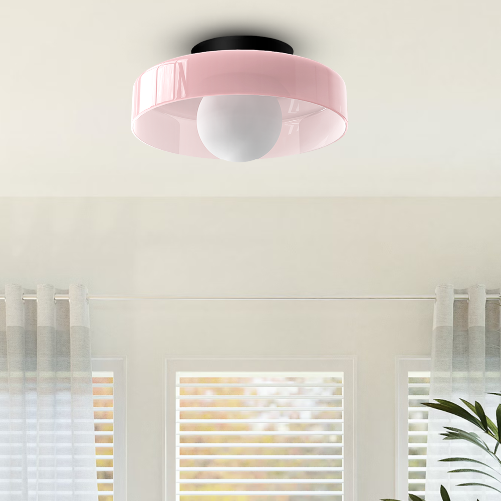 Round Flush Ceiling Lights | Colourful
