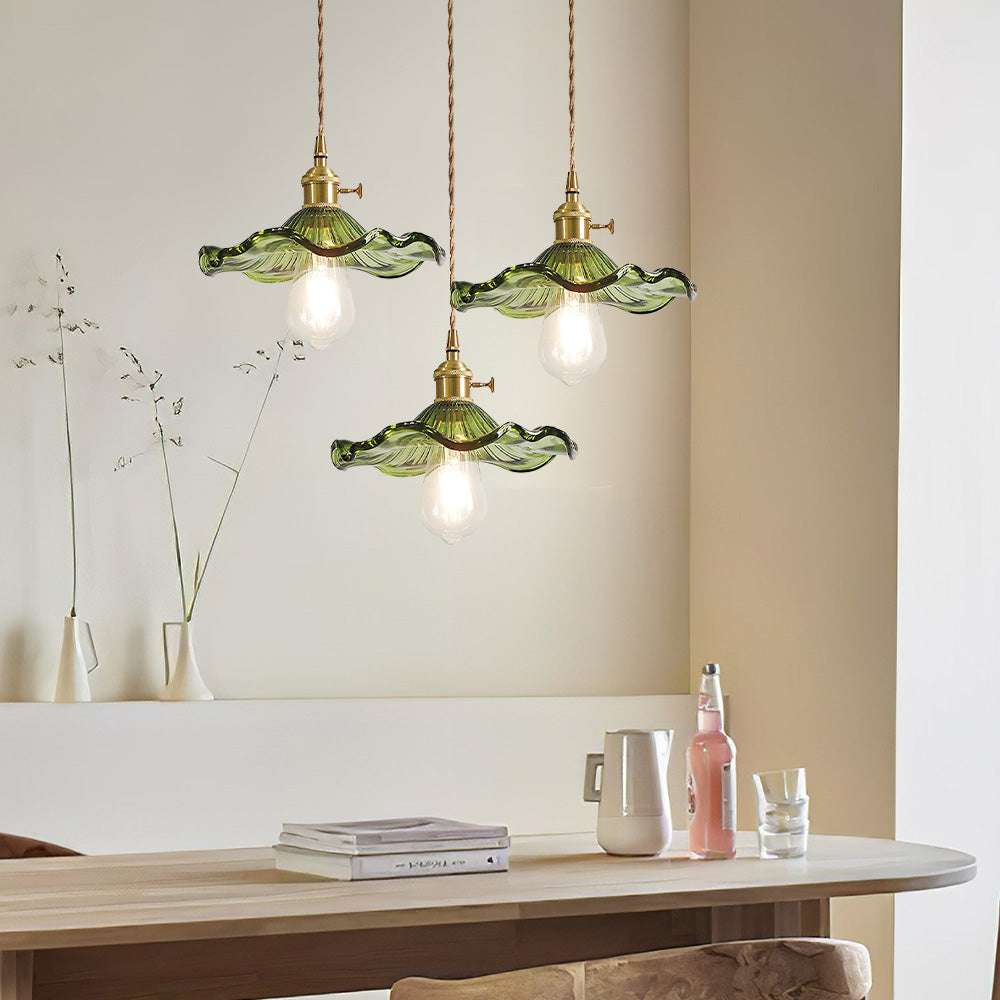 Glass Pendant Lights | Vintage