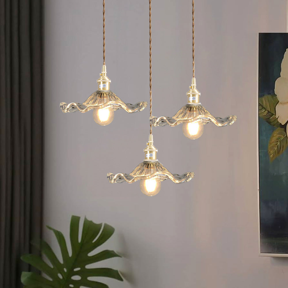 Glass Pendant Lights | Vintage