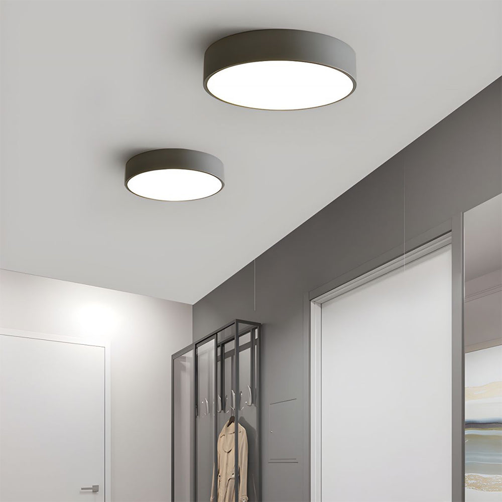 Circular Flush Ceiling Lights | Colourful