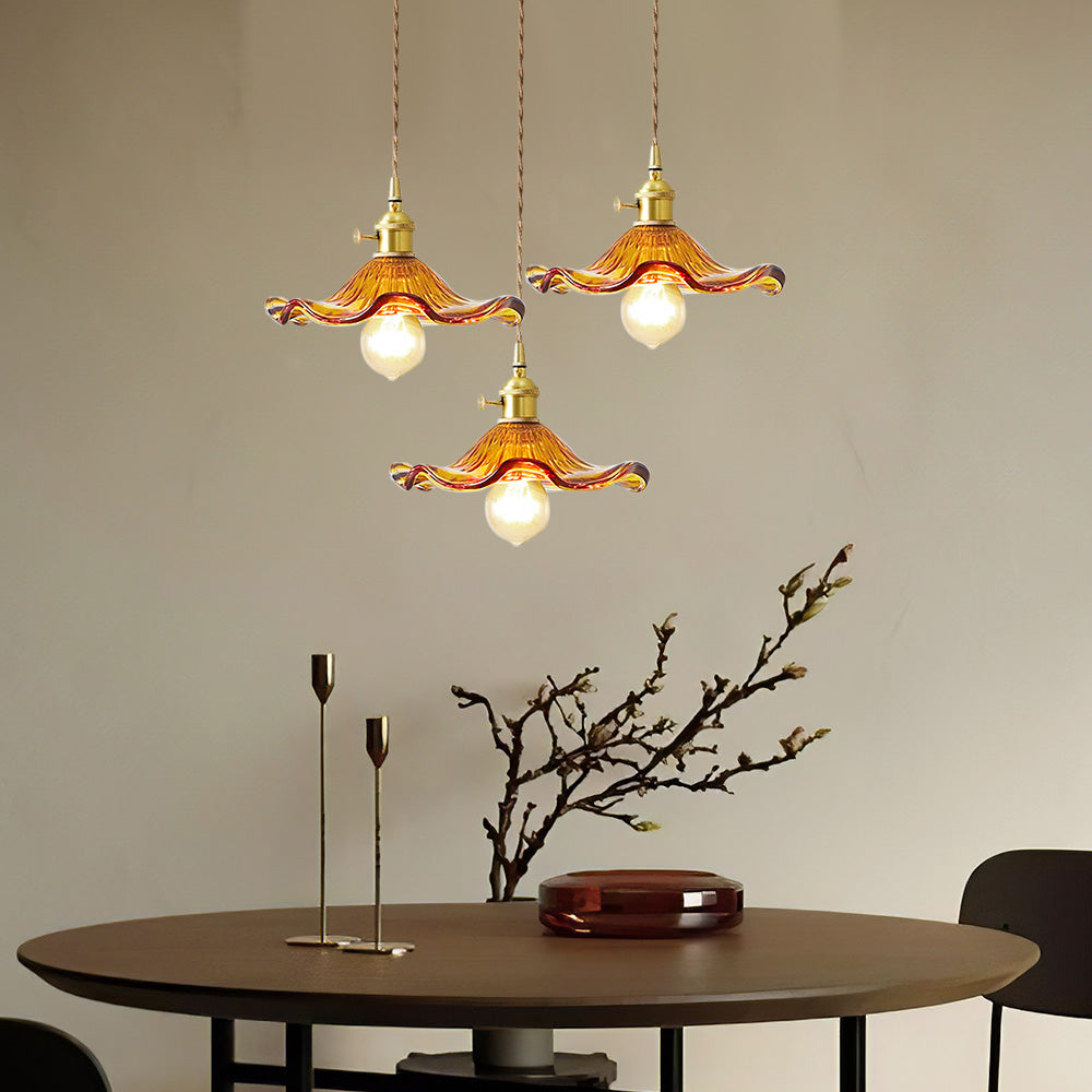 Glass Pendant Lights | Vintage