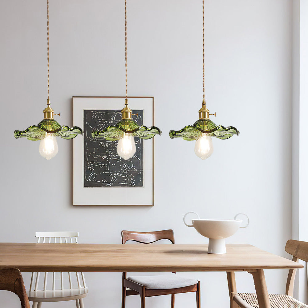 Glass Pendant Lights | Vintage