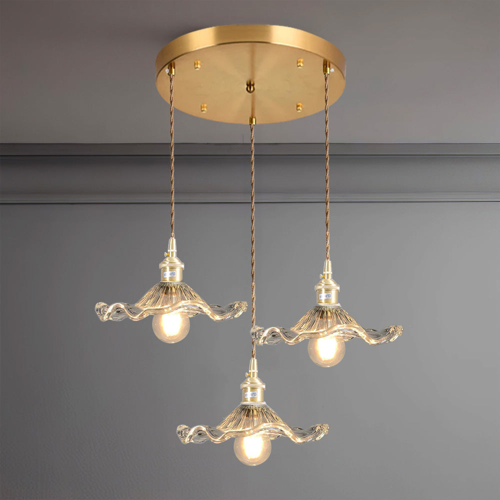 Glass Pendant Lights | Vintage