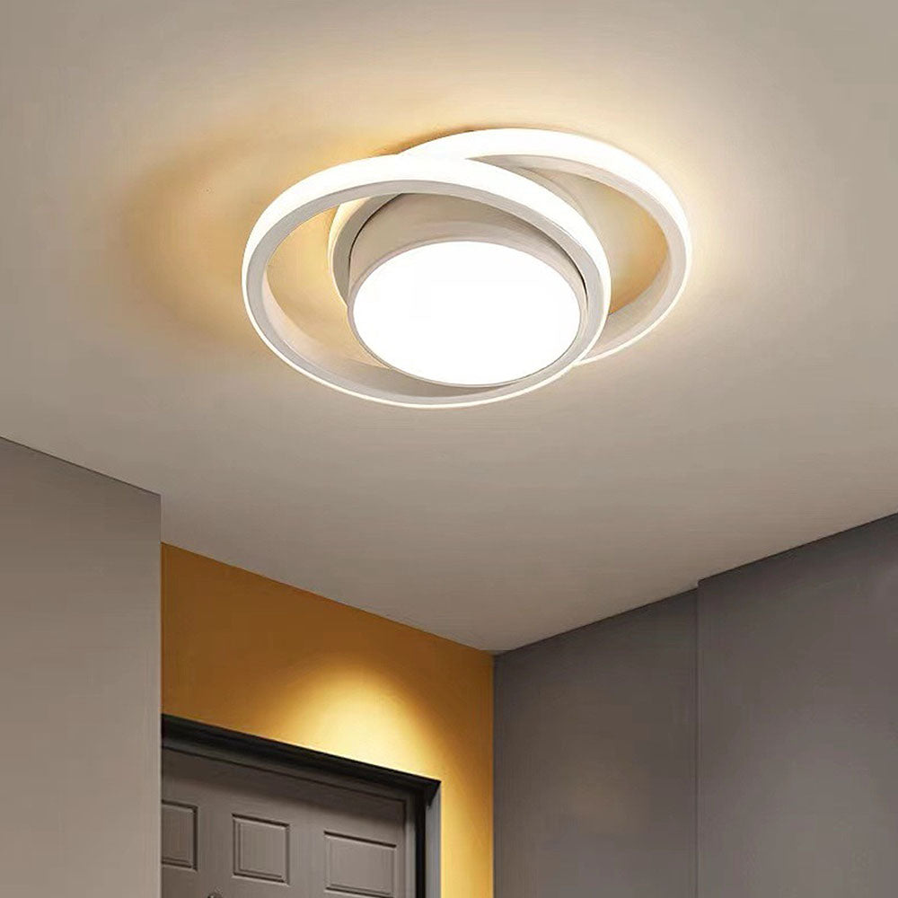 Double Ring LED Ceiling Light | Modern