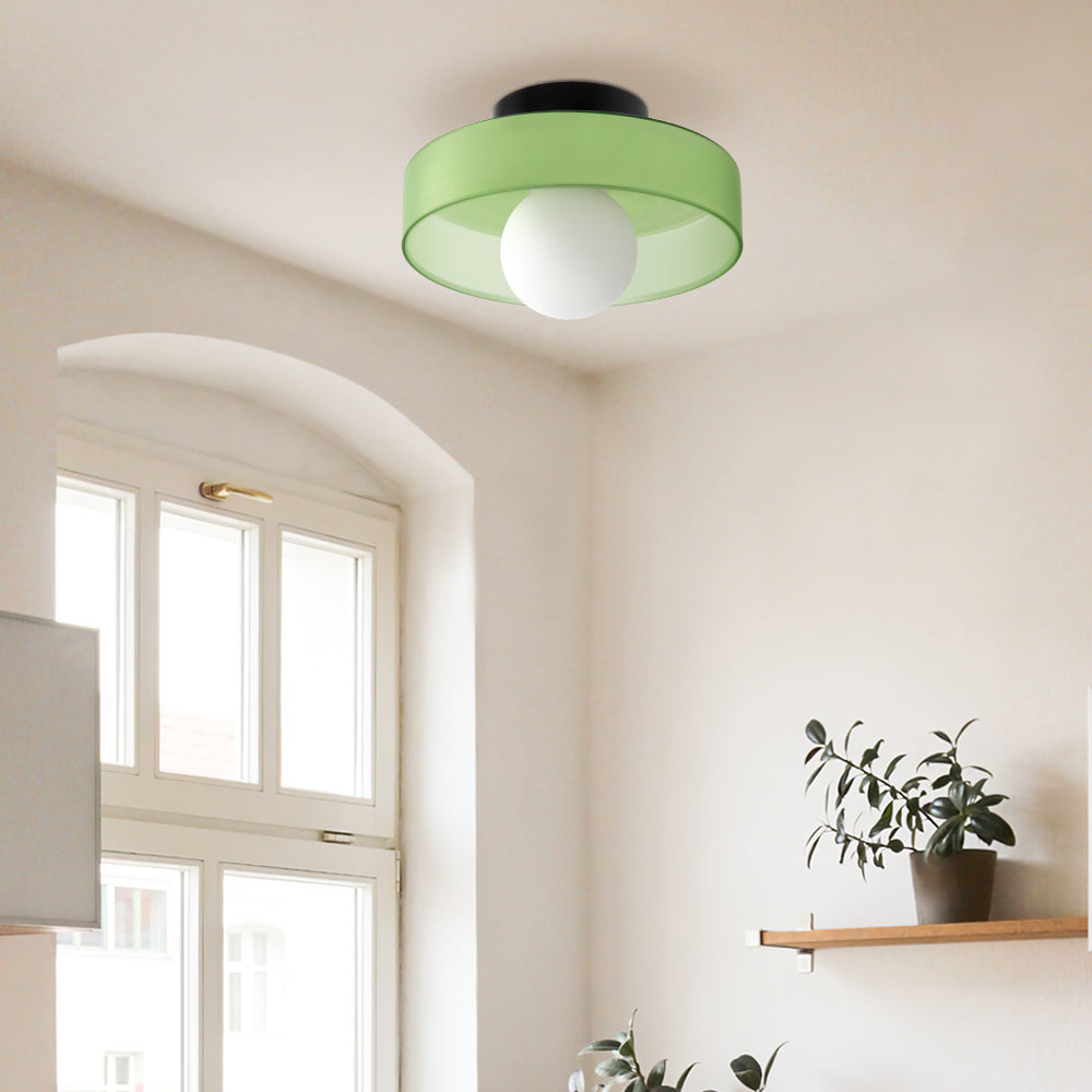 Round Flush Ceiling Lights | Colourful