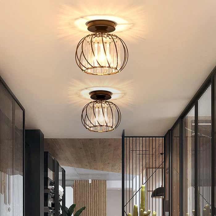 Glass Hallway Pendant Light | Stylish
