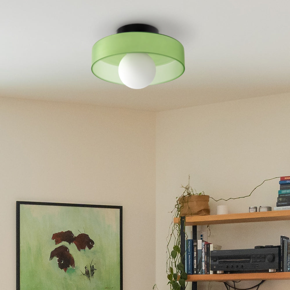 Round Flush Ceiling Lights | Colourful