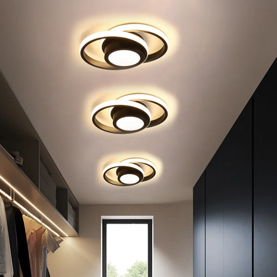 Double Ring LED Ceiling Light | Modern