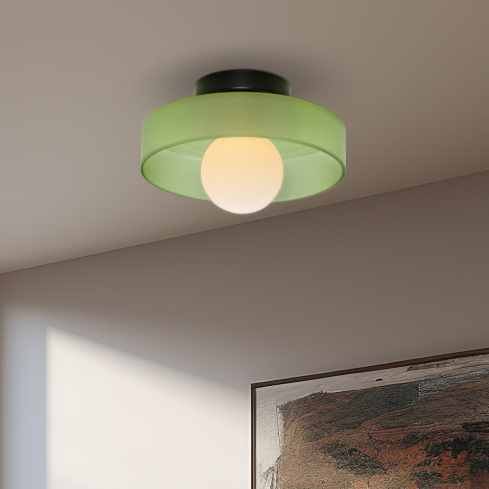 Round Flush Ceiling Lights | Colourful