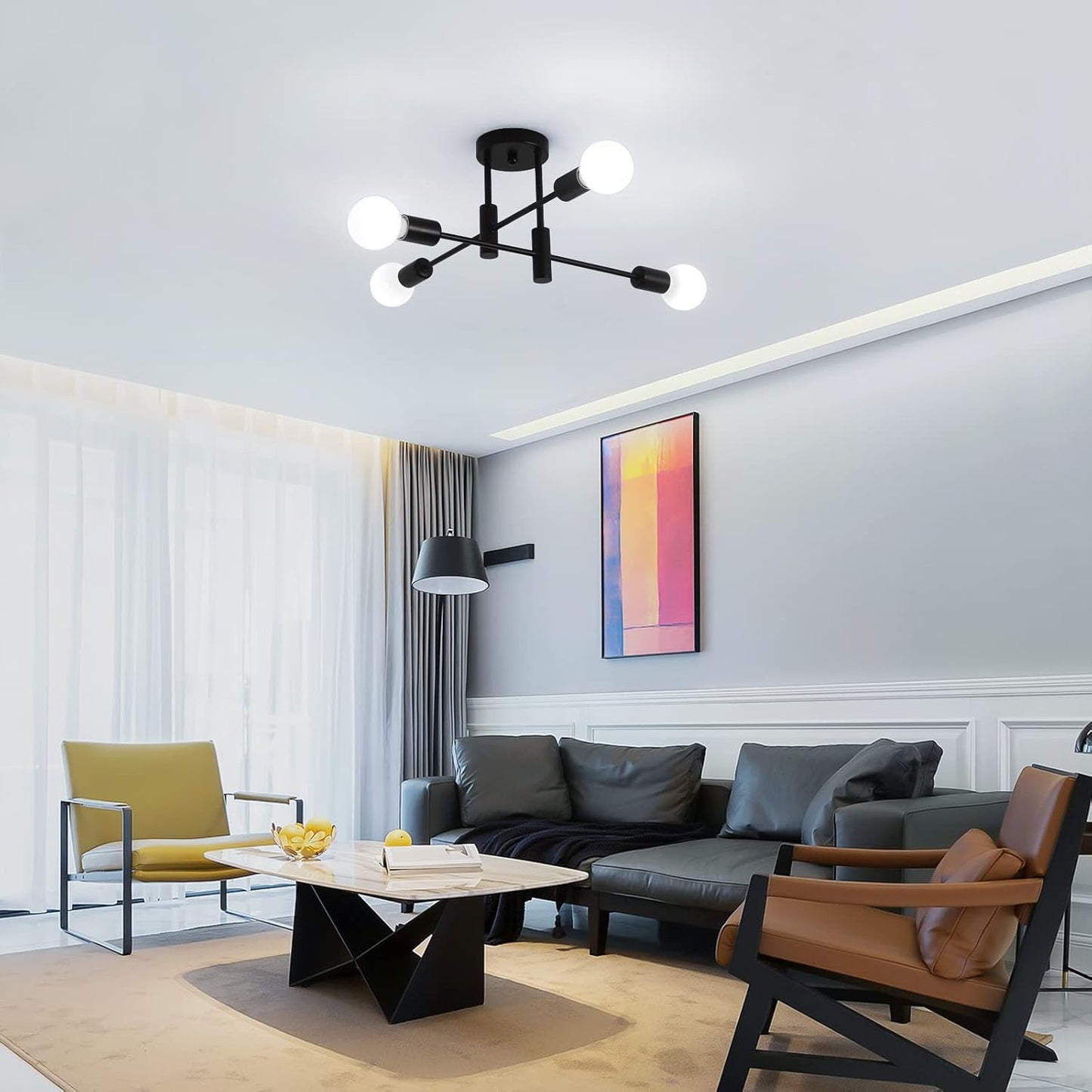 Nordic LED Ceiling Light | Contemporary