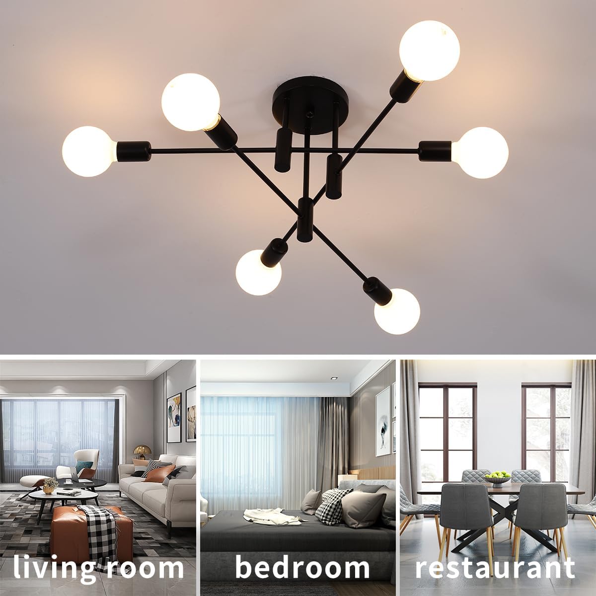 Nordic LED Ceiling Light | Contemporary