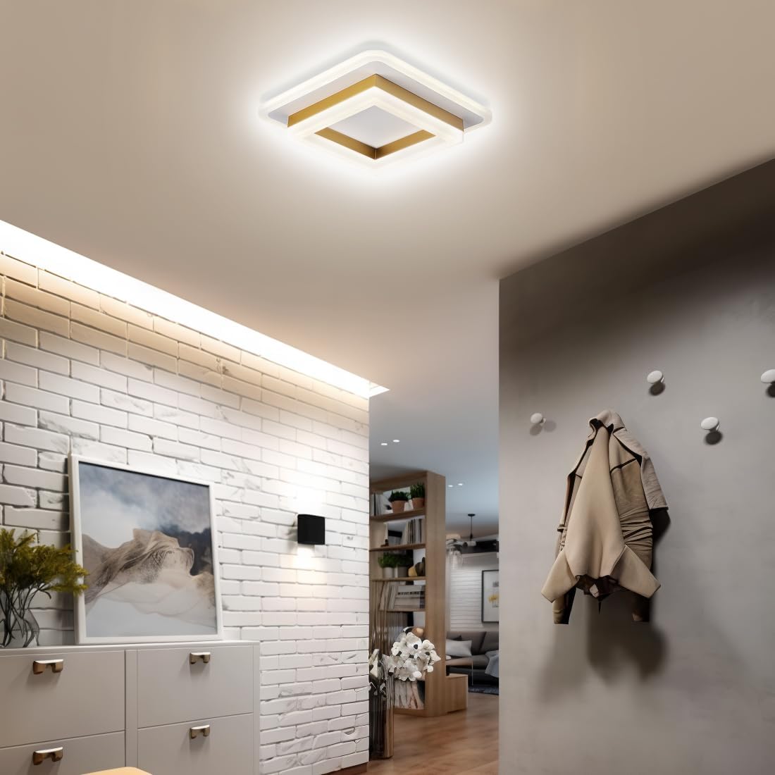 Square Hallway Ceiling Lights | LED