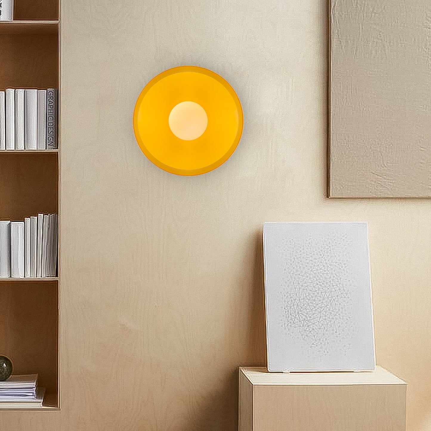 Round Flush Ceiling Lights | Colourful