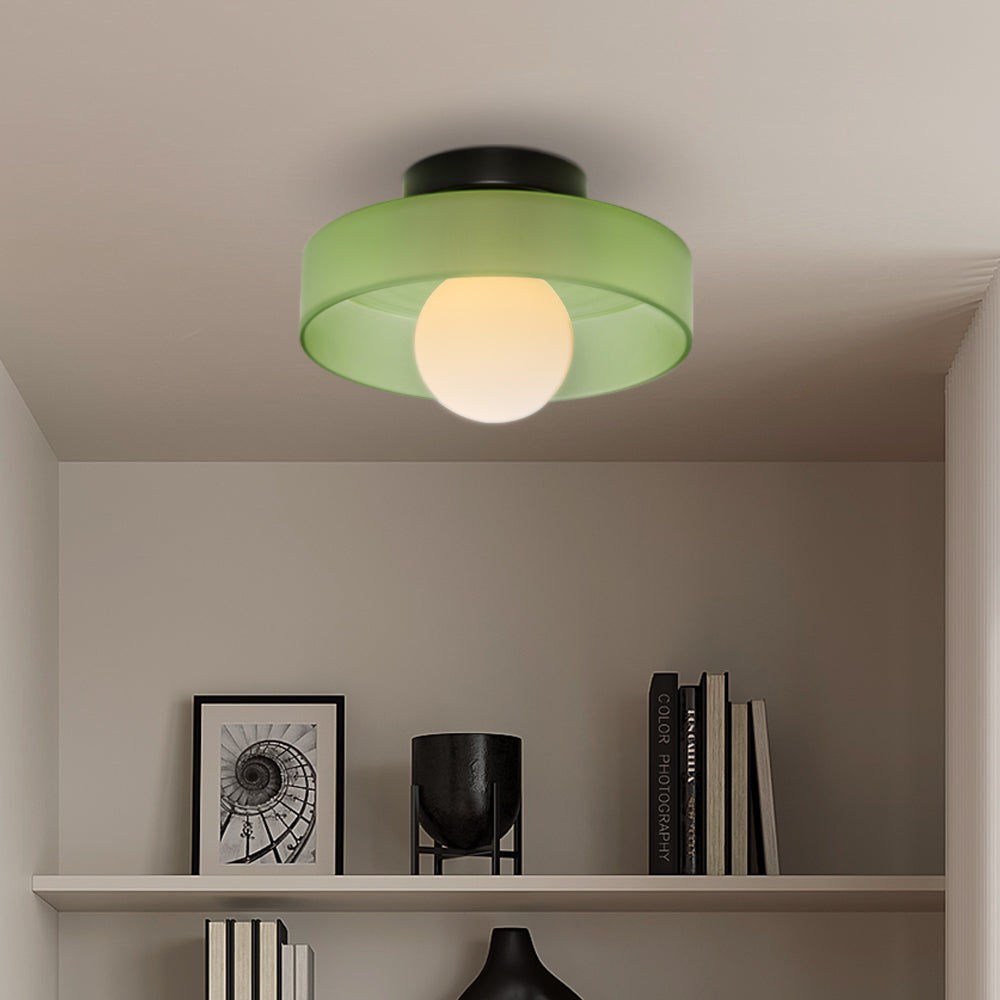Round Flush Ceiling Lights | Colourful