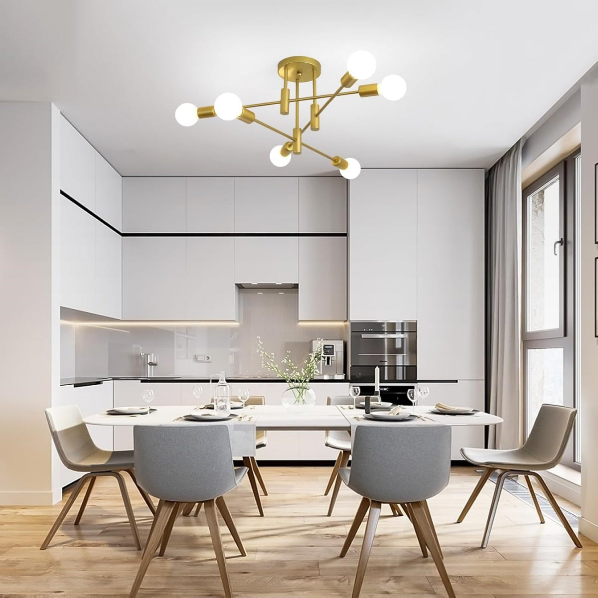 Nordic LED Ceiling Light | Contemporary