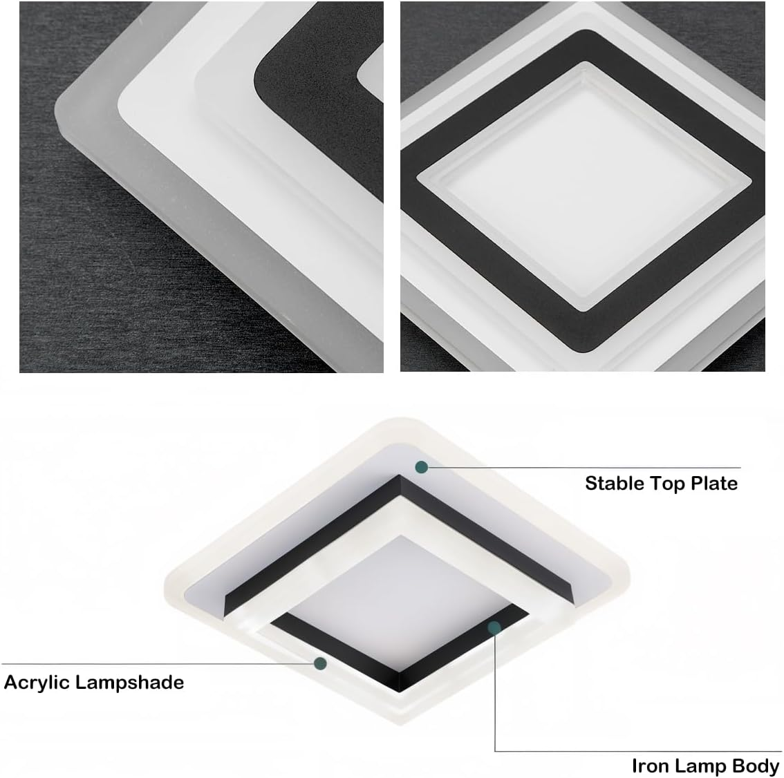 Square Hallway Ceiling Lights | LED