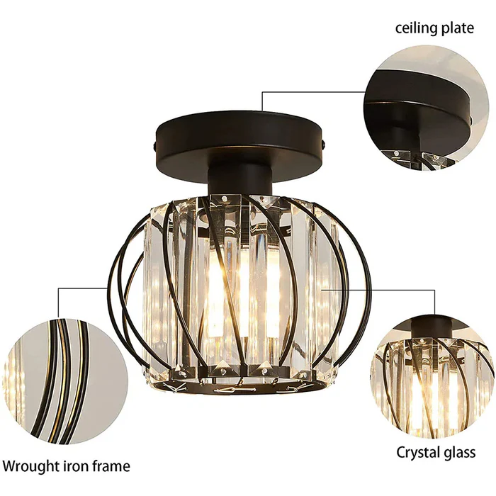 Glass Hallway Pendant Light | Stylish
