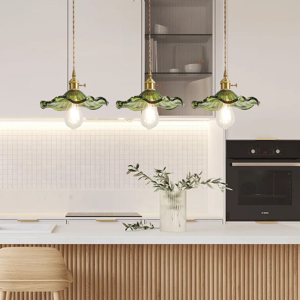 Glass Pendant Lights | Vintage