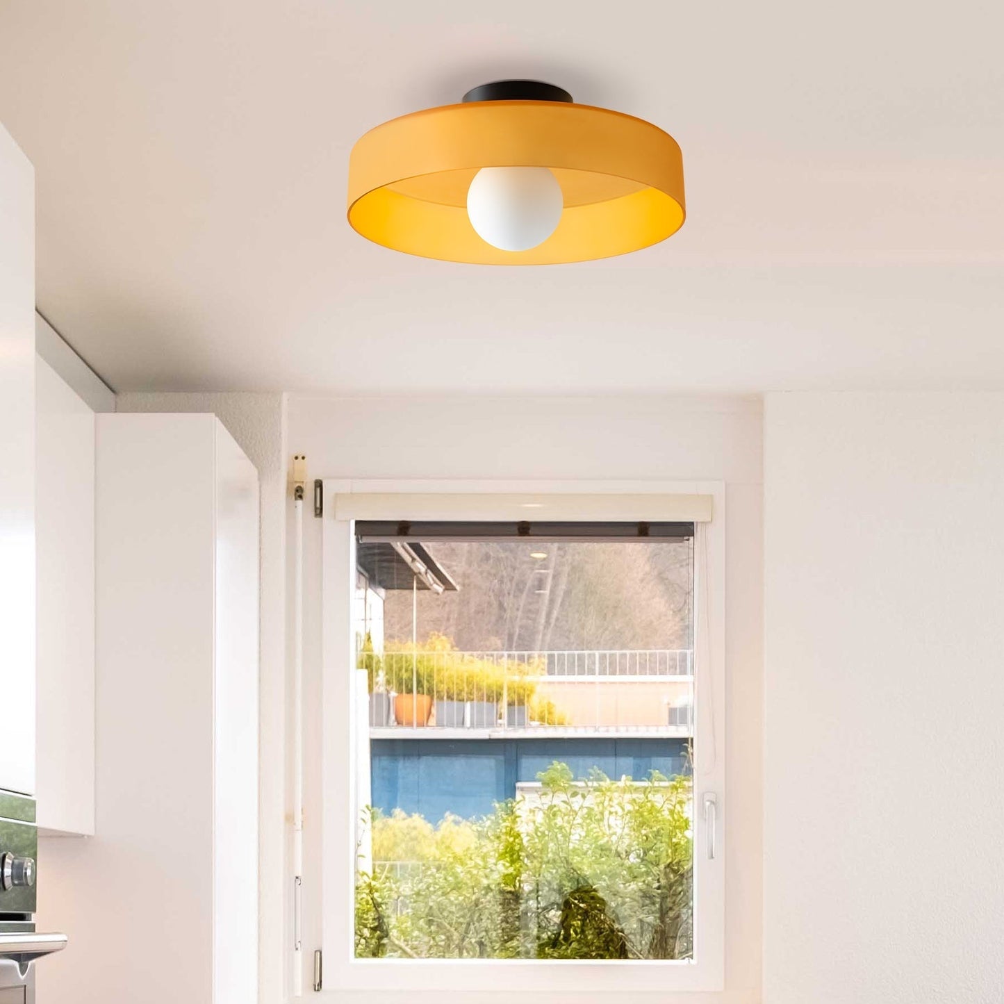 Round Flush Ceiling Lights | Colourful