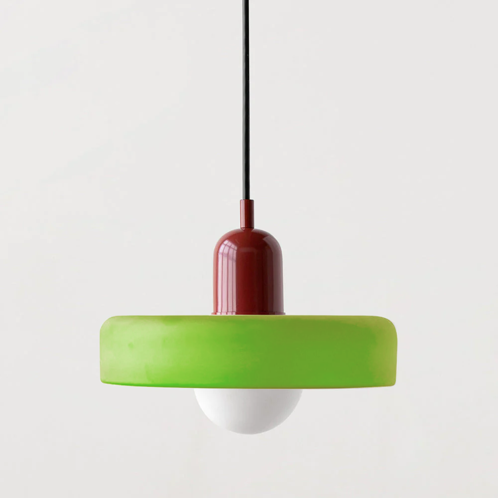 Bauhaus Modern Art Decor Glass Ceiling Pendant Light | Colorful