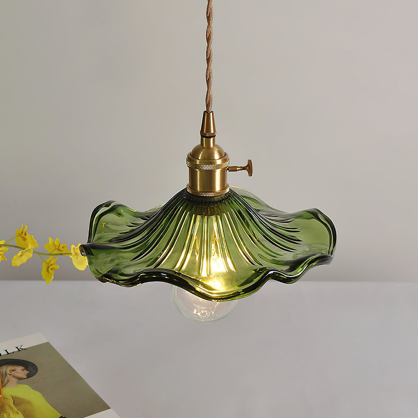 Glass Pendant Lights | Vintage