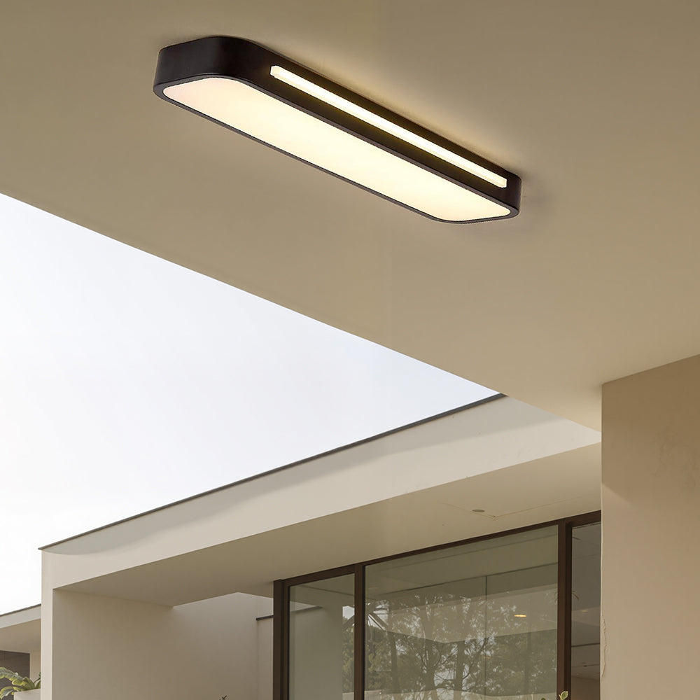 Long Flush Ceiling Lights | Modern