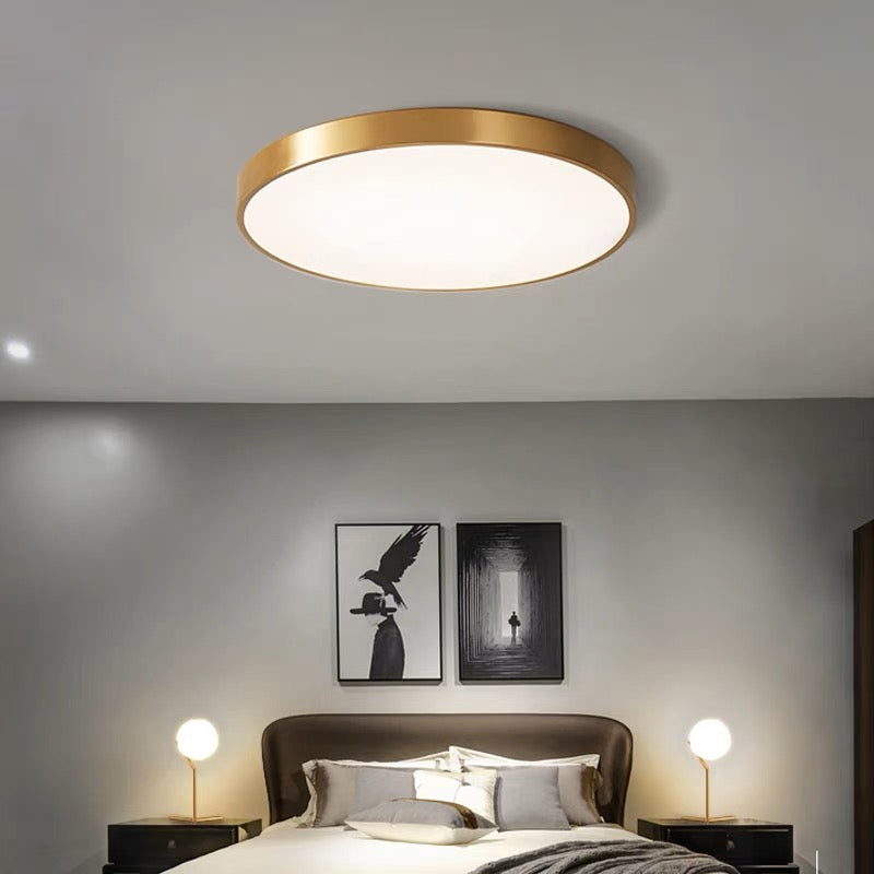 Circular Flush Ceiling Lights | Colourful