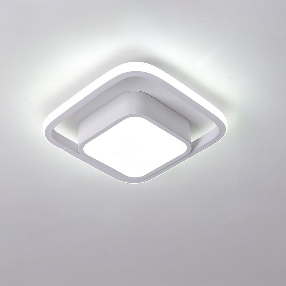 Double Ring LED Ceiling Light | Modern