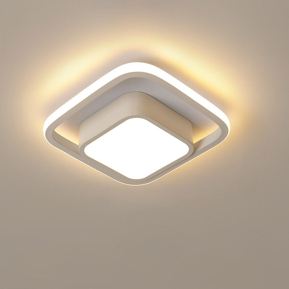 Double Ring LED Ceiling Light | Modern