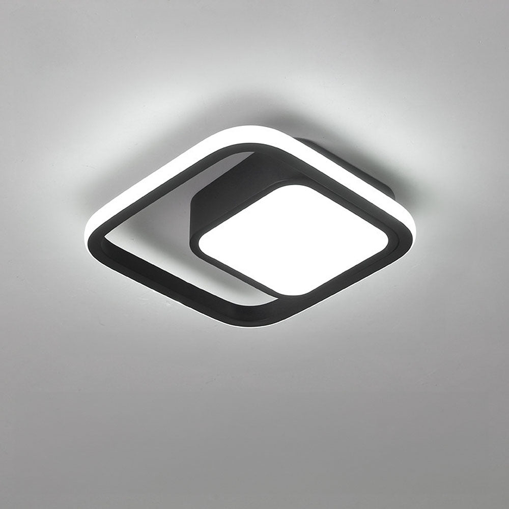 Double Ring LED Ceiling Light | Modern