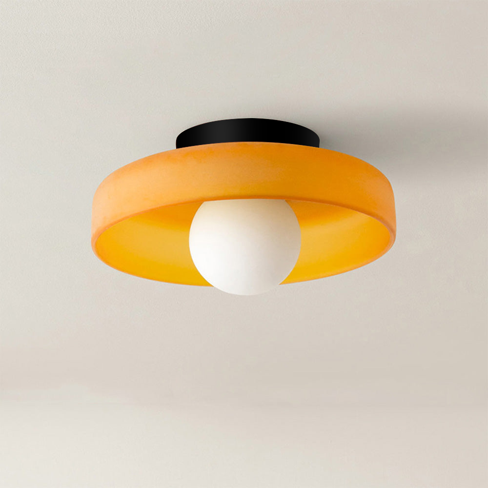 Round Flush Ceiling Lights | Colourful