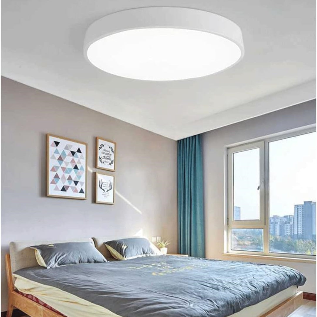 Circular Flush Ceiling Lights | Colourful