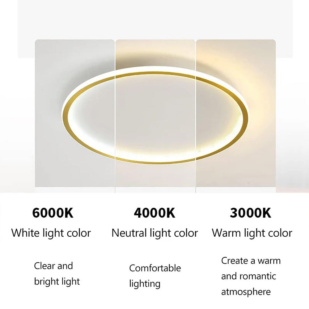 Modern Ultra-Thin Round Ceiling Lights | Minimalist